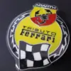 1x Abarth Tributo 595 ORIGINAL Emblem NEU Logo Schritzug 735524380