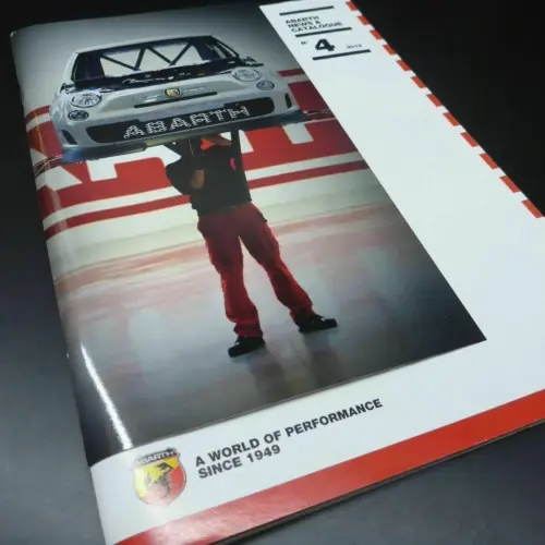 1x Abarth World of Performance NEWS Katalog ORIGINAL NR. 4 aus 2012 Heft Racing