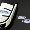 1x FORD Aufkleber Logo Schlüssellogo 19x7mm Emblem Schriftzug Ersatzemblem in Aluminium