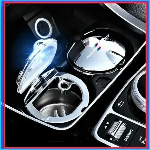 1x NEU LED Aschenbecher Mittelkonsole Einsatz Einsatz LED für BMW in Performance