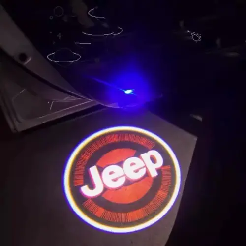 2x NEU für den JEEP Ghost Shadow Light 2x LED Türlicht Projektoren Lampen Beleuchtung – Bild 9