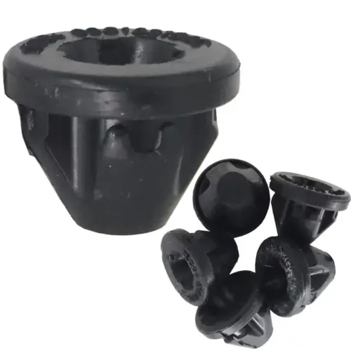 6x Kugelpfanne Gummi Motorabdeckung Gummitülle Puffer Befestigung VW 03G103184C – Bild 3