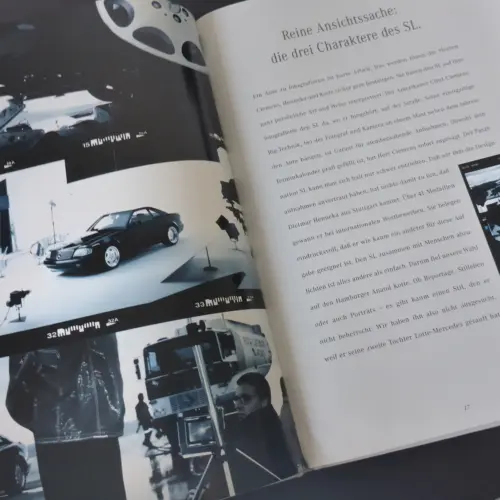 Die SL-Klasse 12/1995 von Mercedes Benz Personenwagen Prospekt Katalog Broschüre – Ansicht 3