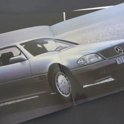 Die SL-Klasse 1989 von Mercedes Benz Personenwagen Prospekt Katalog Broschüre – Bild 6