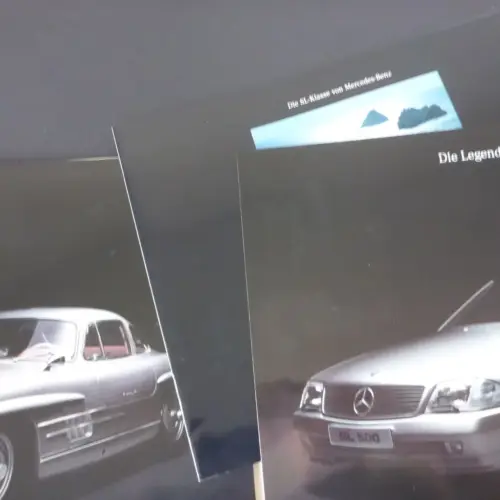 Die SL-Klasse 1989 von Mercedes Benz Personenwagen Prospekt Katalog Broschüre – Bild 7