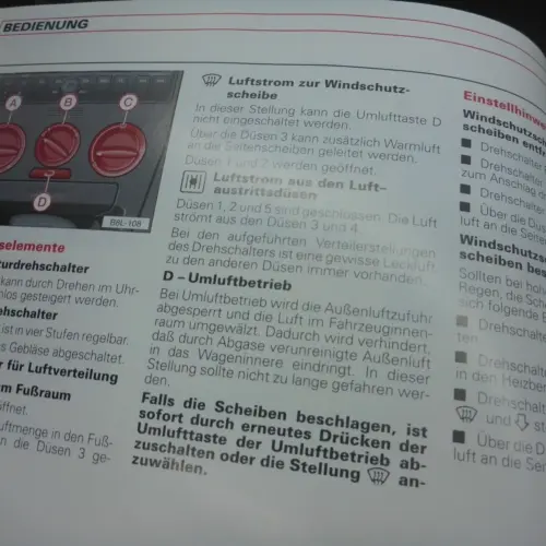 für Audi A3 8L 1997 BEDIENUNGSANLEITUNG Betriebsanleitung original 9815618L000 – Bild 8