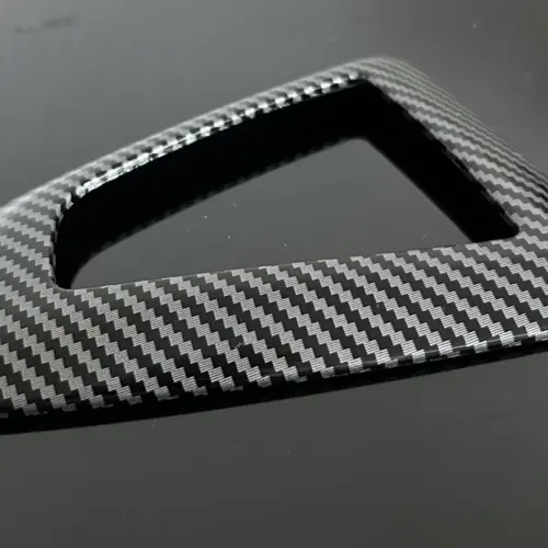 für BMW Kohlefaser/Carbon Design Mittelkonsole Schalthebel Platte Abdeckung Blende F21 F20 F22 F23 F30 F31 F34 F33 F35 F36 – Bild 3