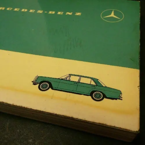 Mercedes Benz W115/8 Wartungspläne Serviceheft Inspektionsheft Kundendienstheft – Bild 4