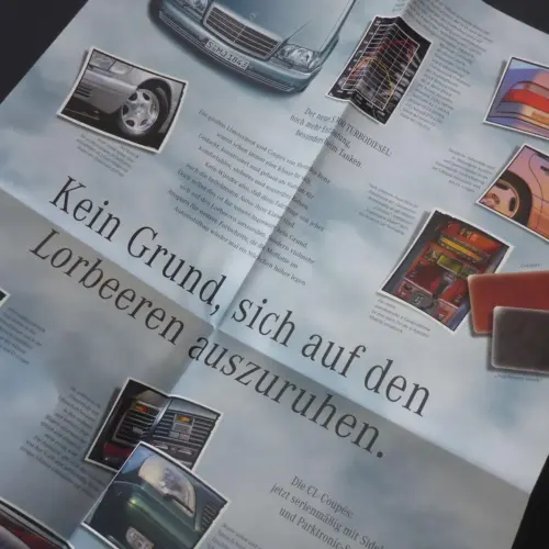 Neues von den S-Klassen Mercedes Benz Personenwagen Prospekt Katalog Broschüre – Bild 4