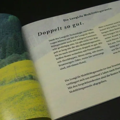 VW ORIGINAL Werbeheft aus 07/2000 LongLife Mobilitätsgarantie Werbung Volkswagen – Bild 5